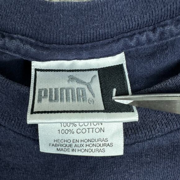 VINTAGE Cleveland Indians Shirt Mens Large Blue Red MLB Baseball Y2K 2000 - Picture 5 of 12